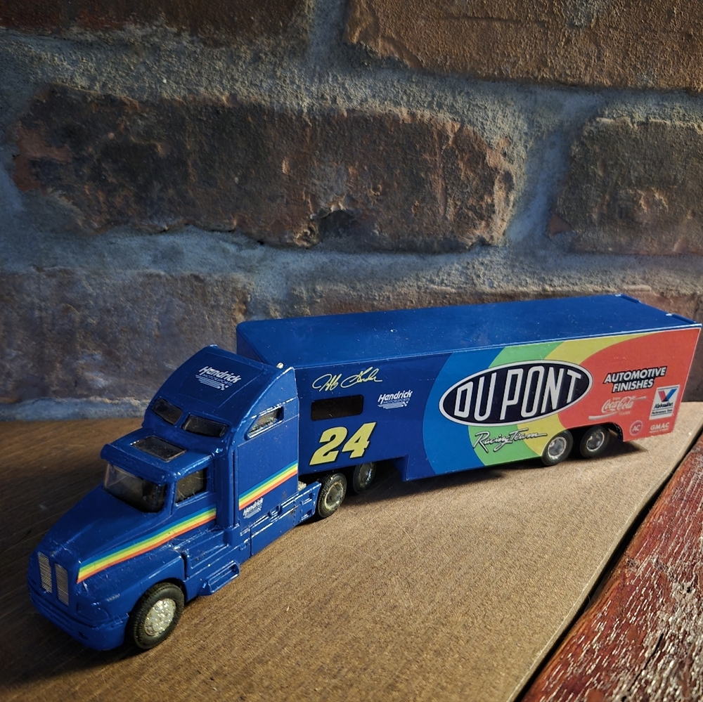 Jeff Gordon Toy Semi Hauler